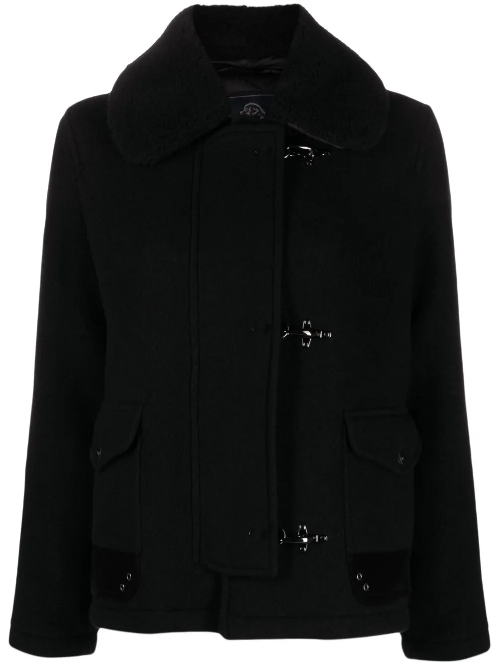 3 Ganci Faux Shearling-Trim Jacket