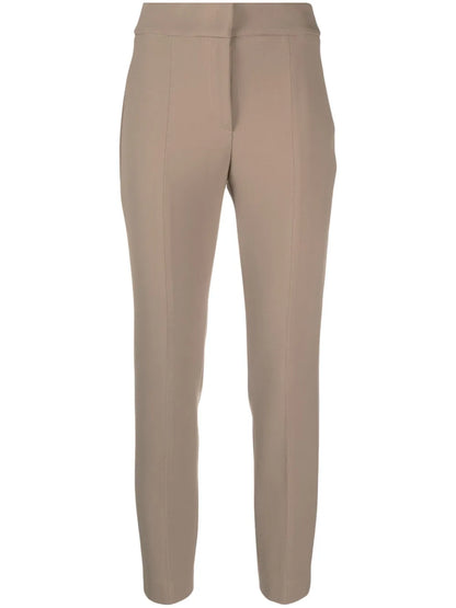 Cropped Slim-Fit Trousers