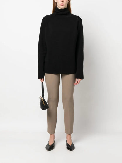 Cropped Slim-Fit Trousers