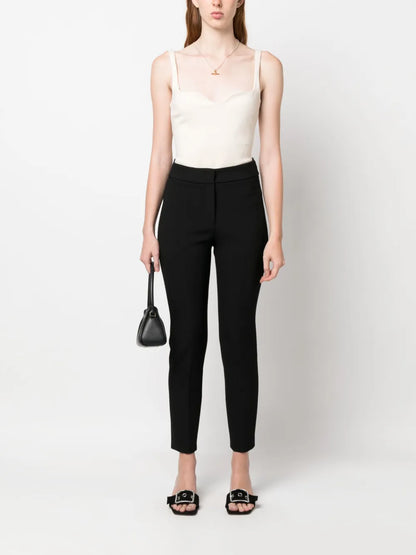 Cropped Slim-Fit Trousers