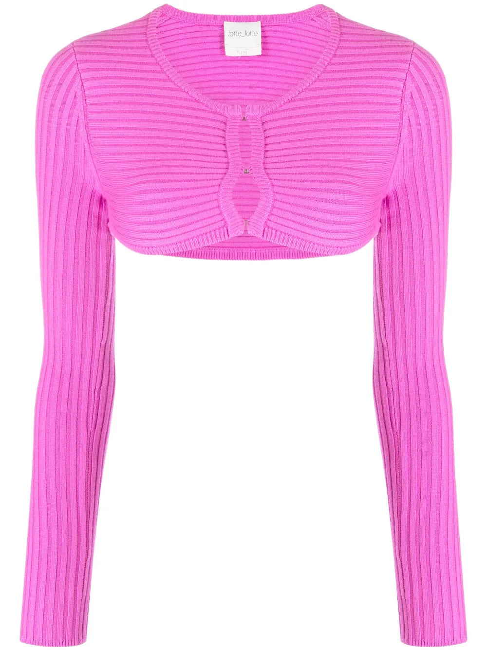 Ribbed-Knit Cropped Top