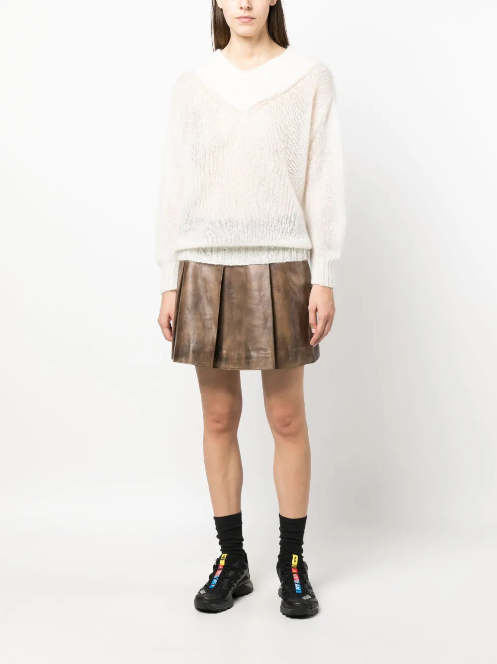 Open-Knit Mohair-Blend Jumper