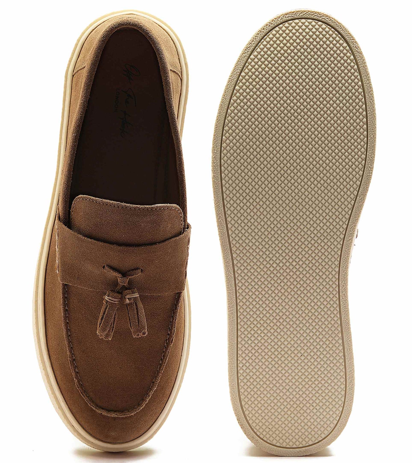 Rory' Loafer Tassel Casual Slip-On Suede Leather Shoes