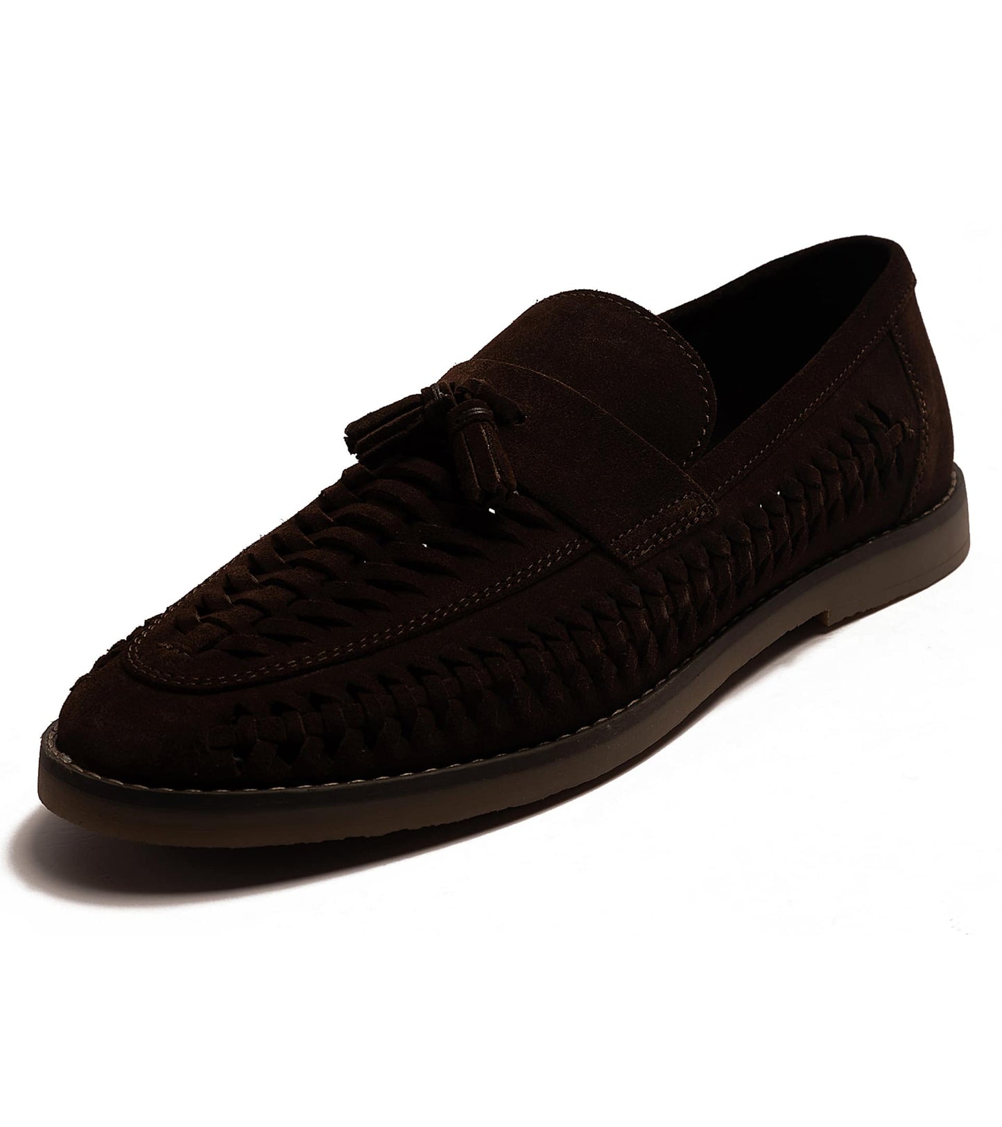 Tiger' Loafer Tassel Casual Slip-On Leather Shoes