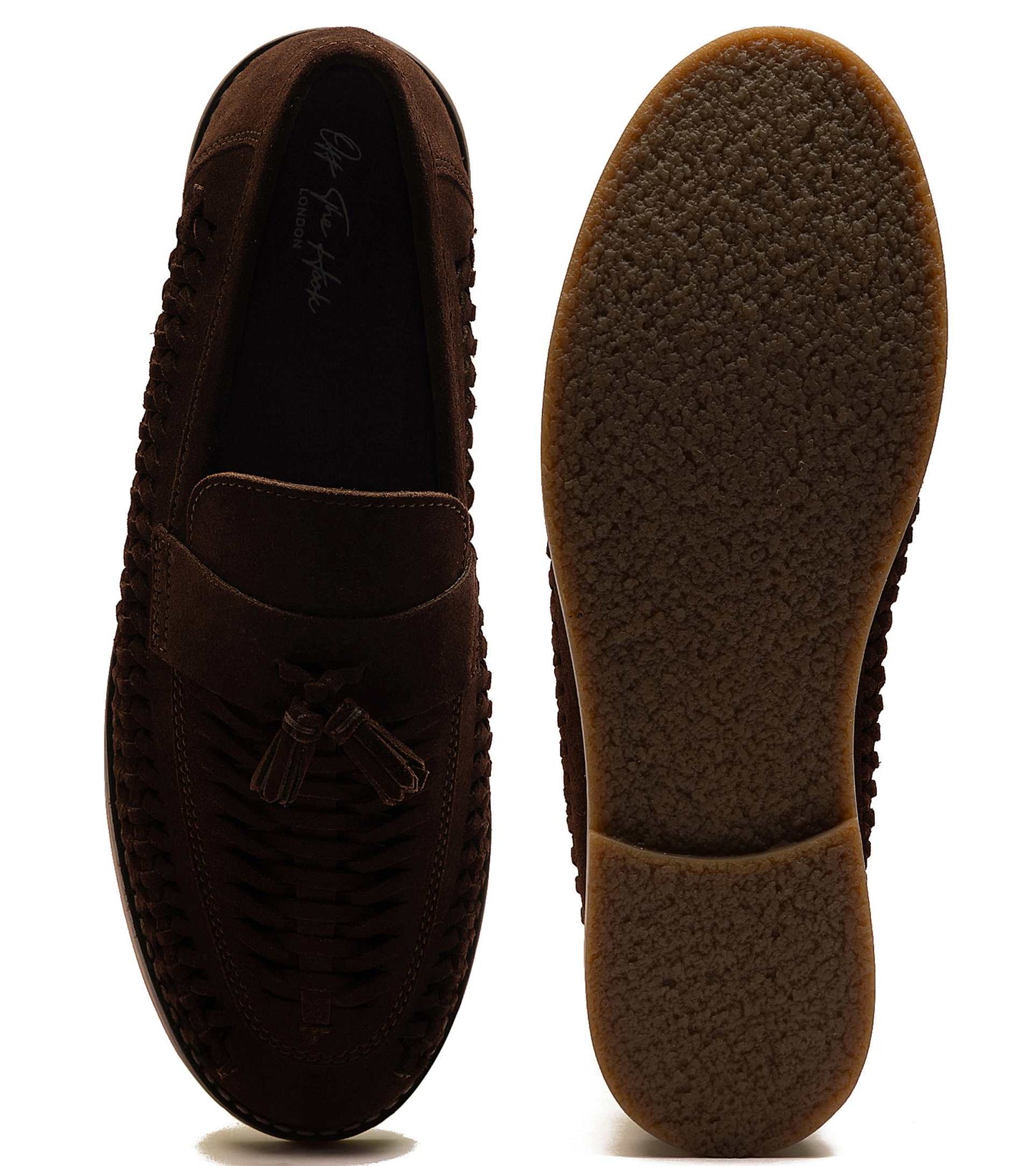 Tiger' Loafer Tassel Casual Slip-On Leather Shoes
