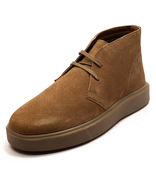 Jethro' Suede Leather Casual Lace-Up Chukka Boots