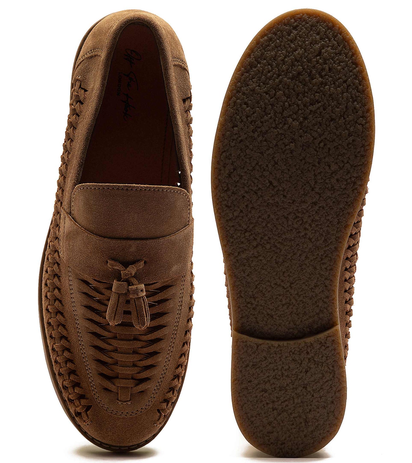 Tiger' Loafer Tassel Casual Slip-On Leather Shoes