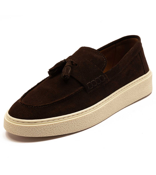 Rory' Loafer Tassel Casual Slip-On Suede Leather Shoes