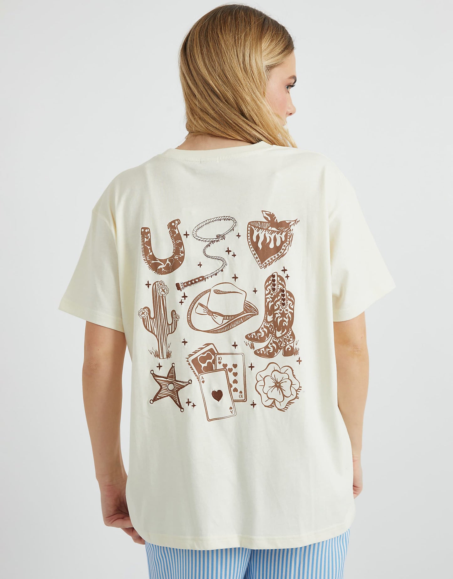 London Cowgirl Sketch T-Shirt