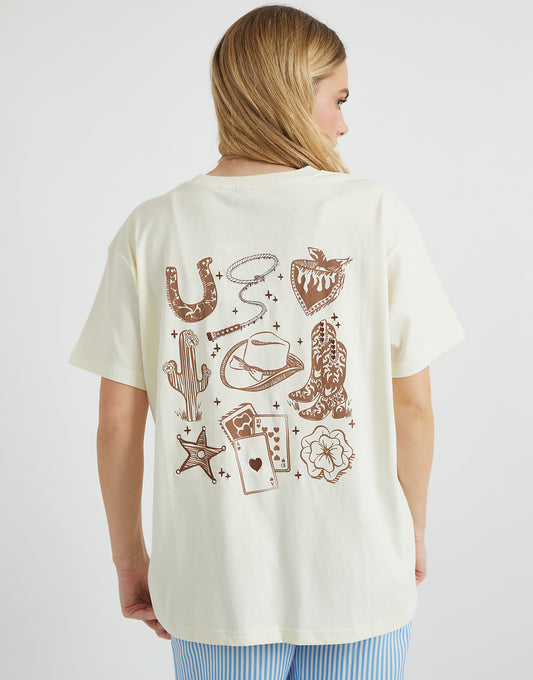 London Cowgirl Sketch T-Shirt