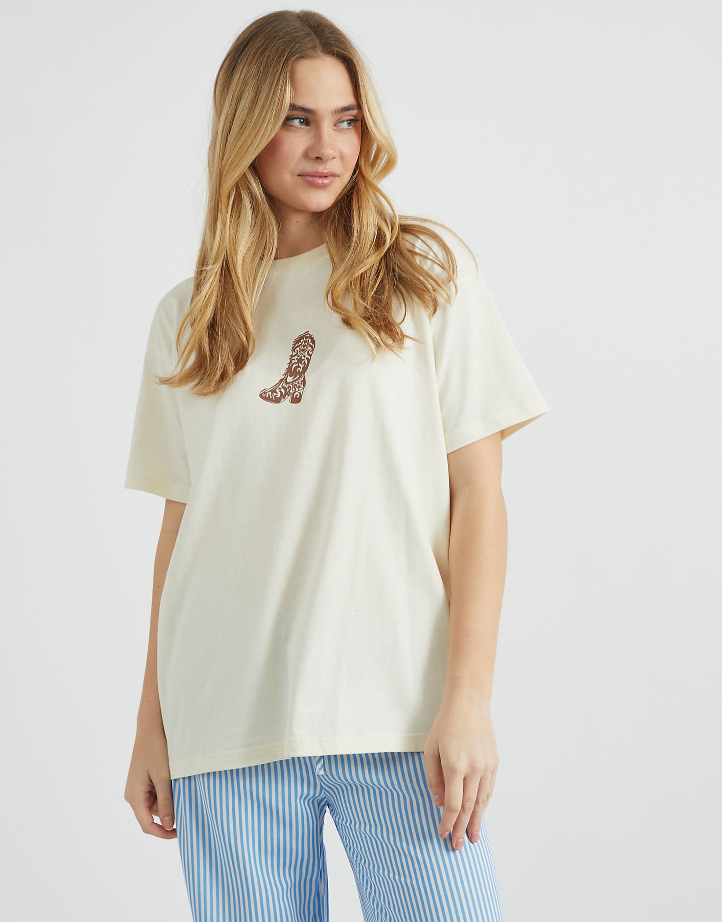 London Cowgirl Sketch T-Shirt