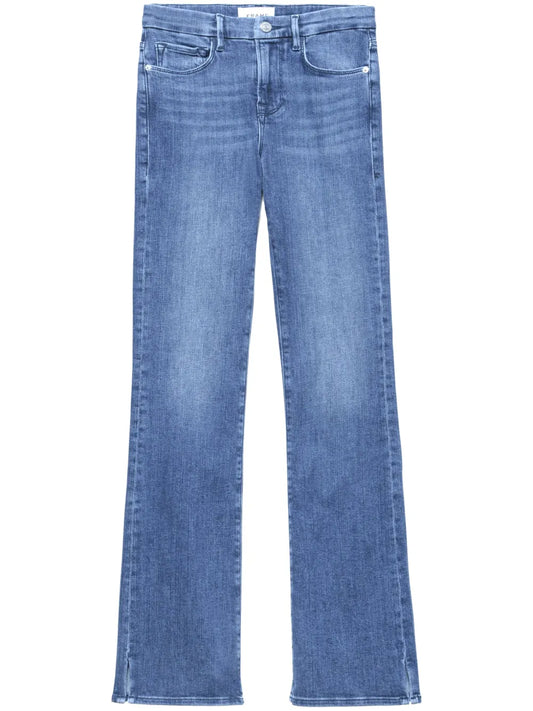 Le Mini Mid-Rise Bootcut Jeans