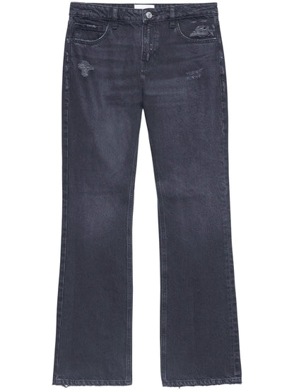 The Low Boot Distressed Jeans