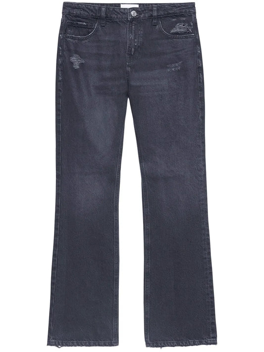 The Low Boot Distressed Jeans