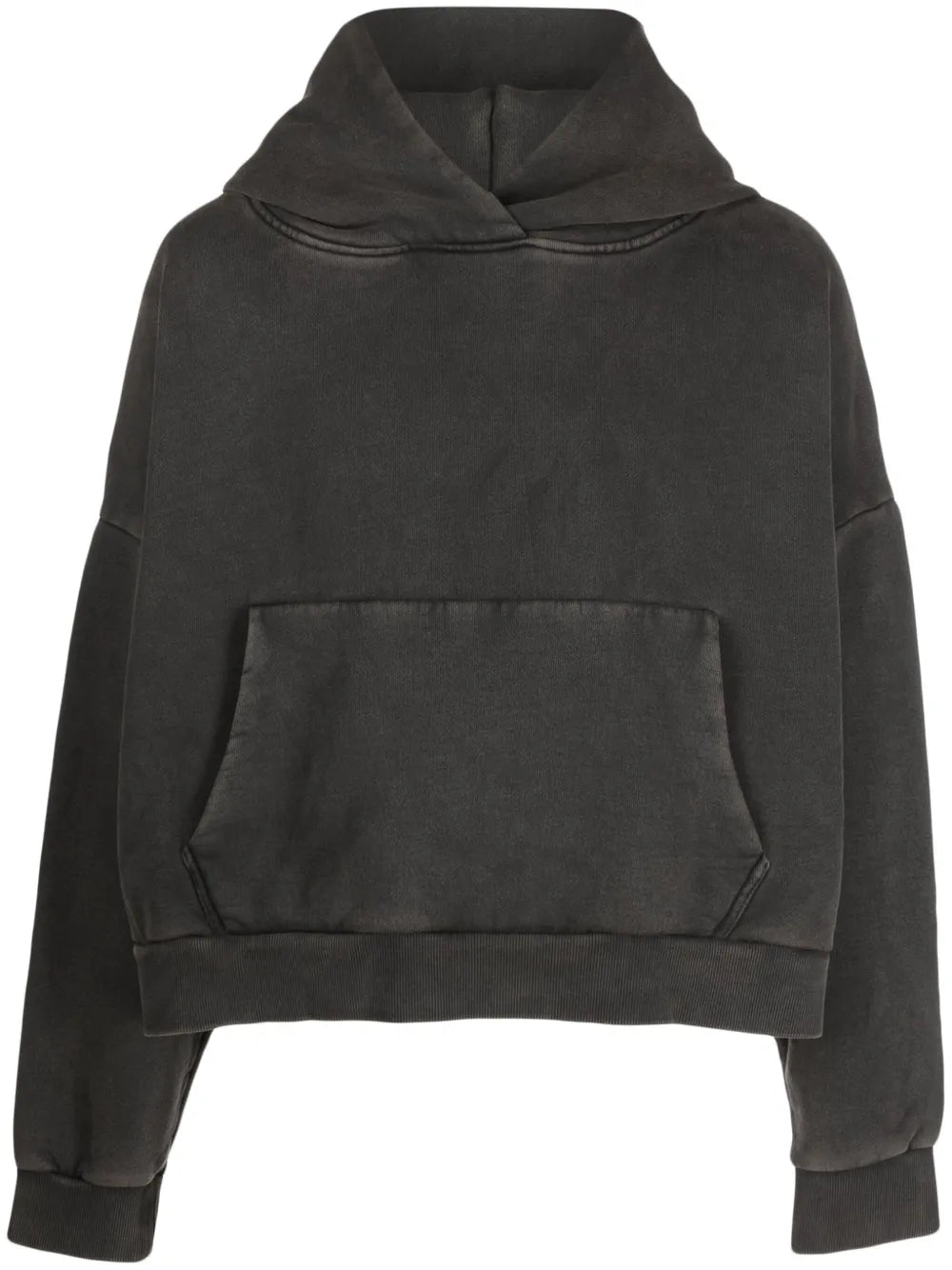 Washed Drop-Shoulder Hoodie
