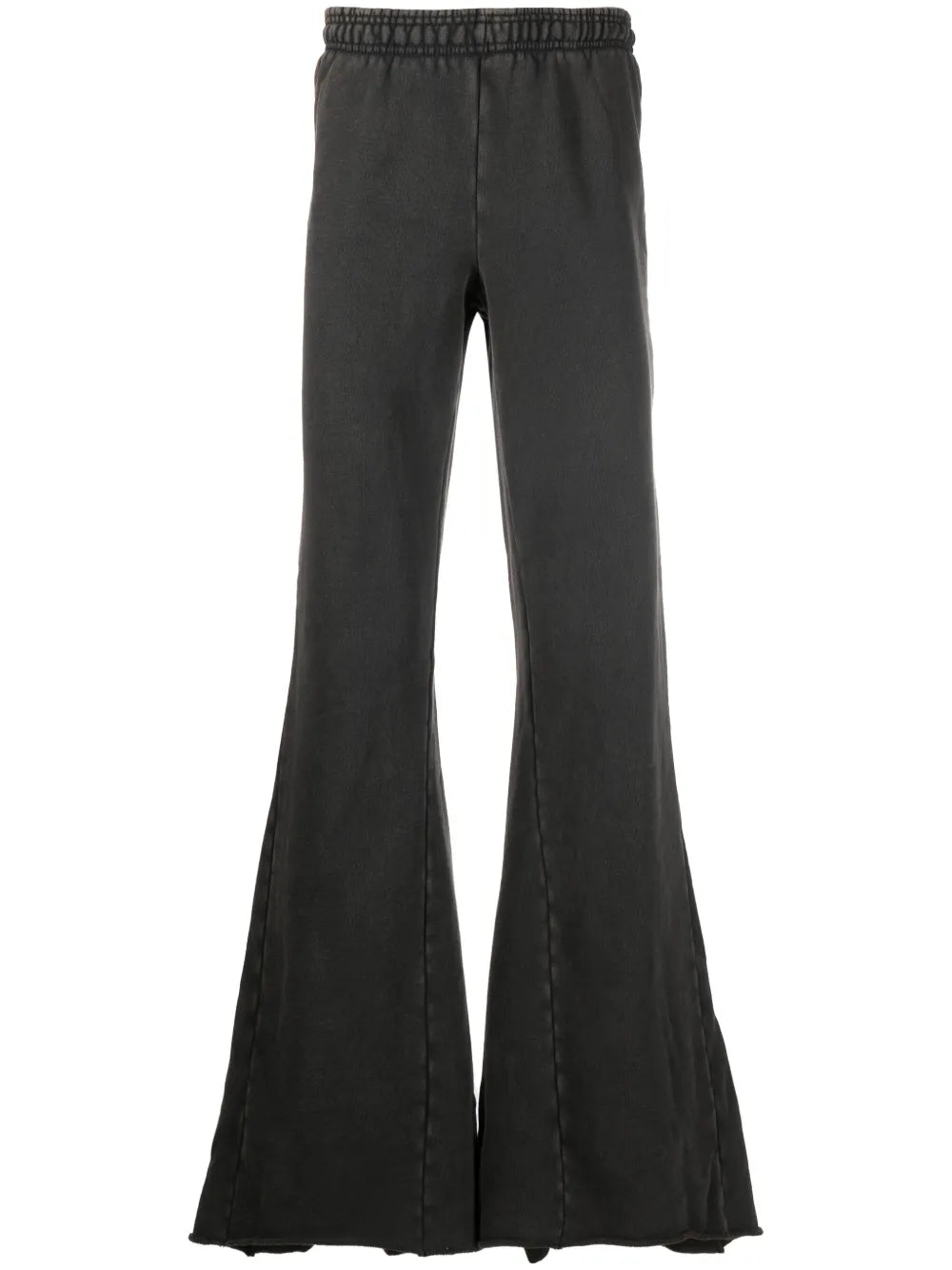 Flared Cotton Track Pants