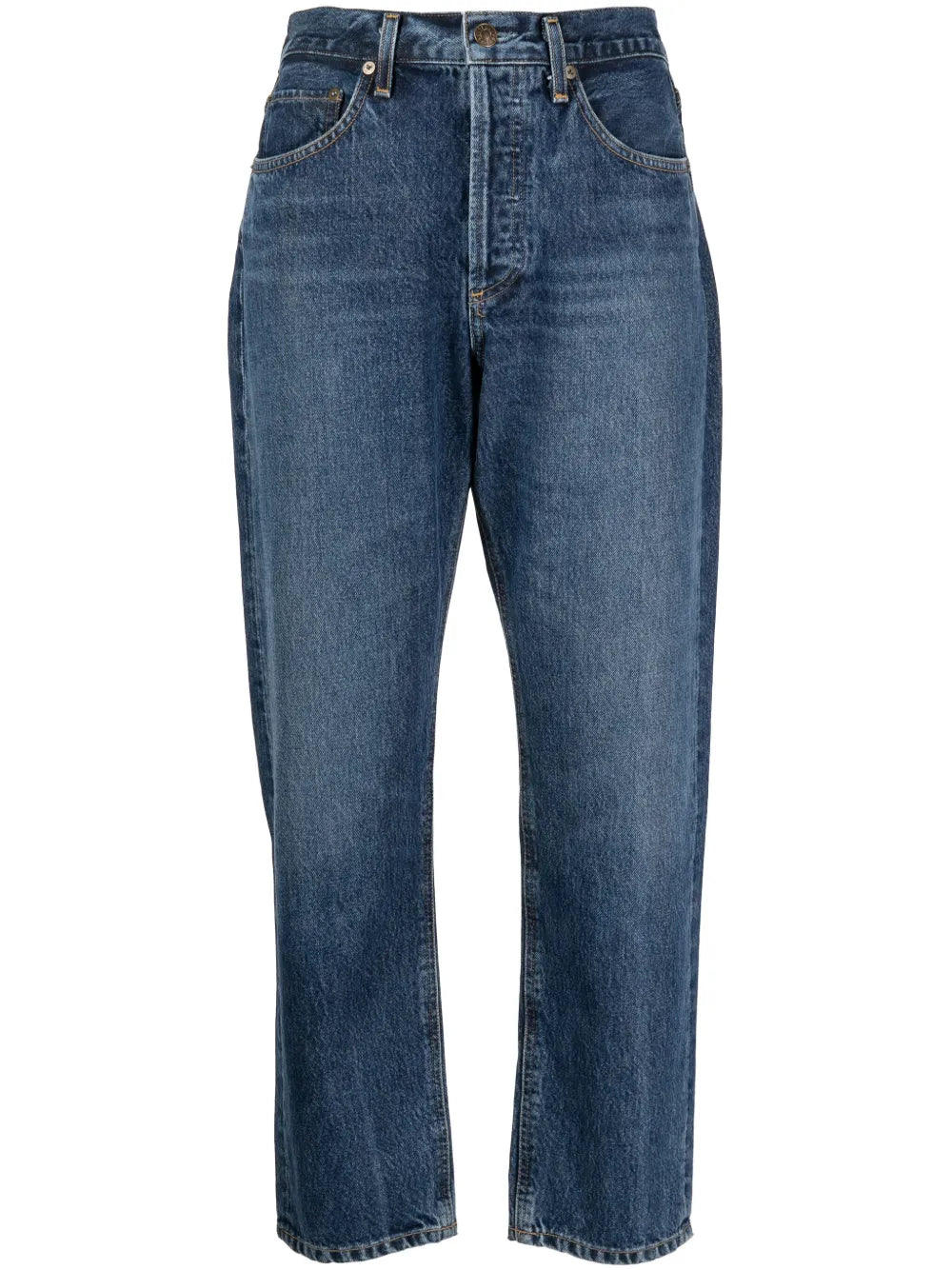 High-Rise Cropped Jeans