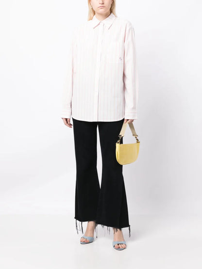 Stripe-Print Cotton Shirt