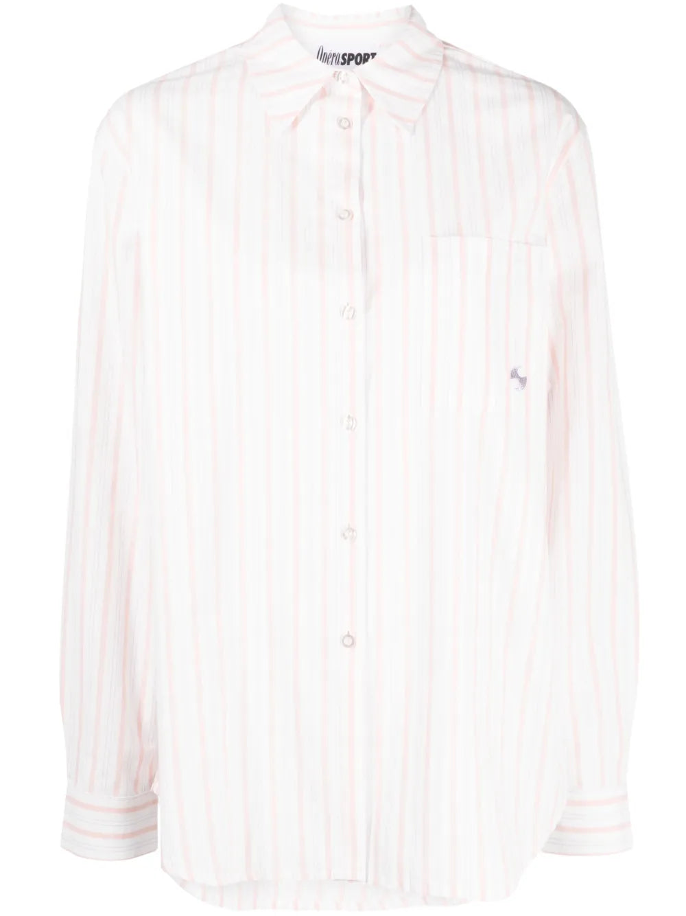 Stripe-Print Cotton Shirt
