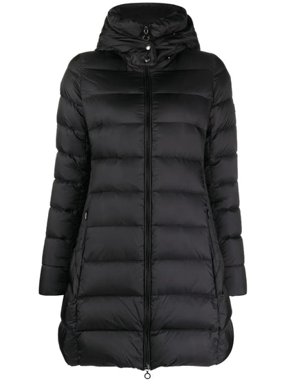 Zip-Up Hooded Down Jacket
