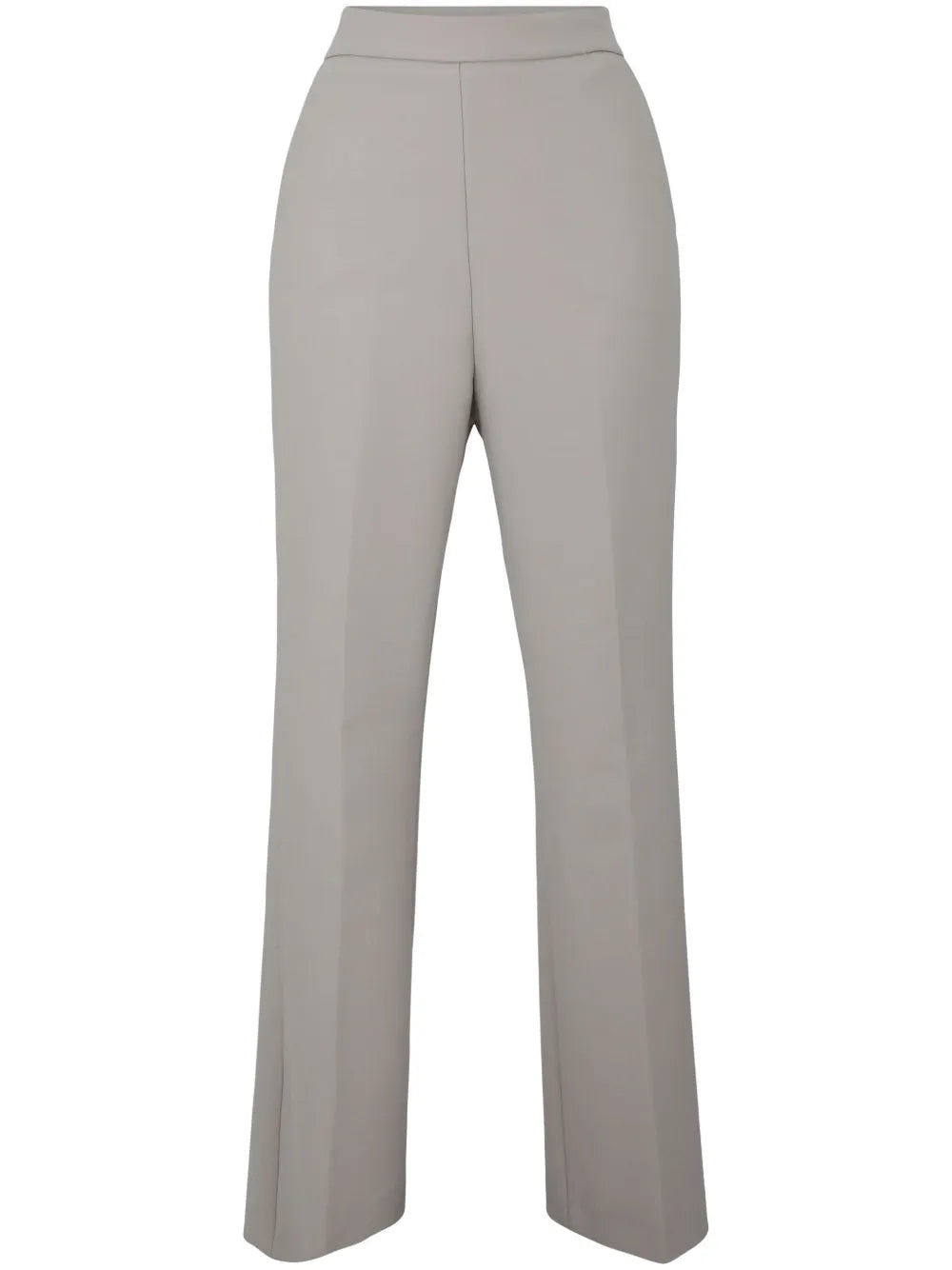 High-Waist Wool Tailored Trousers