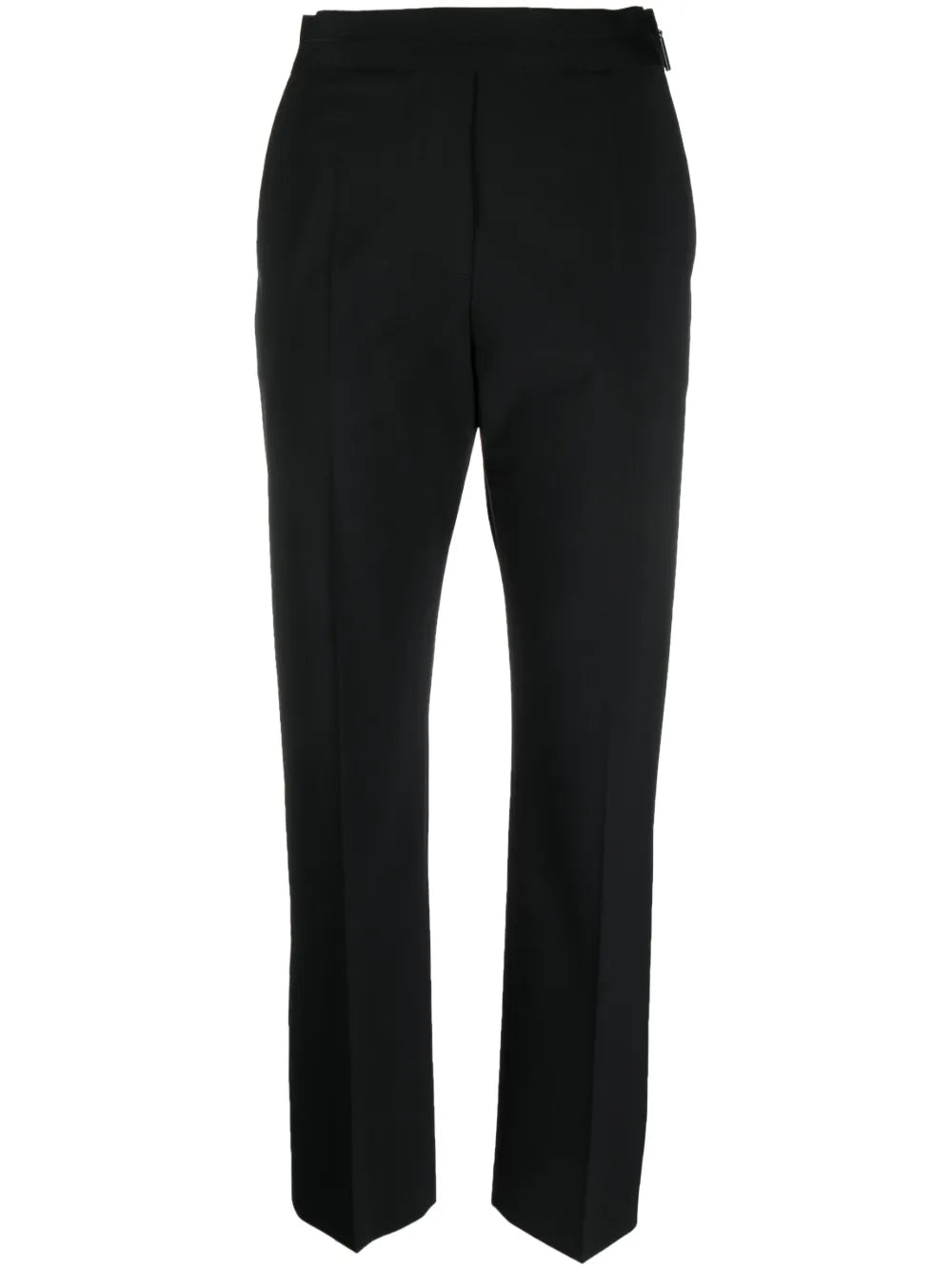 Logo-Waistband Tapered Trousers