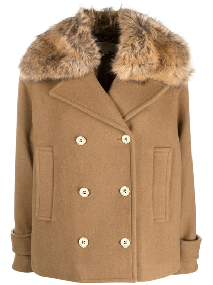 Double-Breasted Peacoat