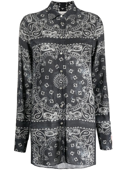 Bandana-Print Shirt
