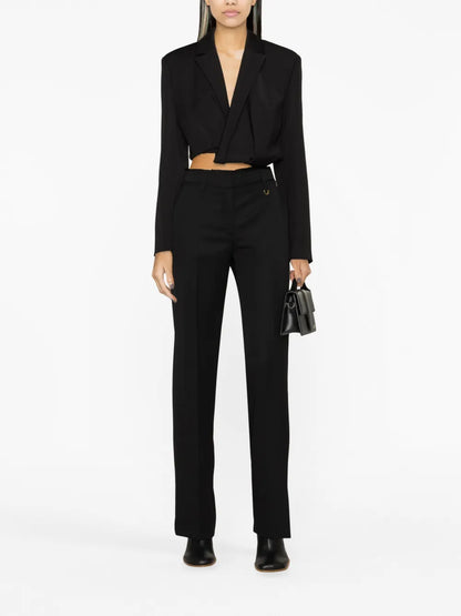 Le Pantalon Ficelle Straight-Leg Trousers