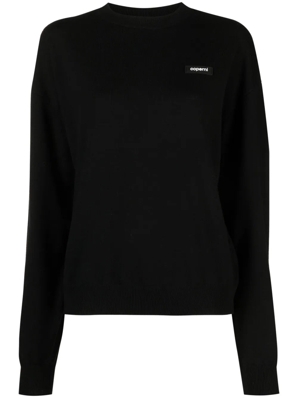 Logo-Print Long-Sleeve Jumper
