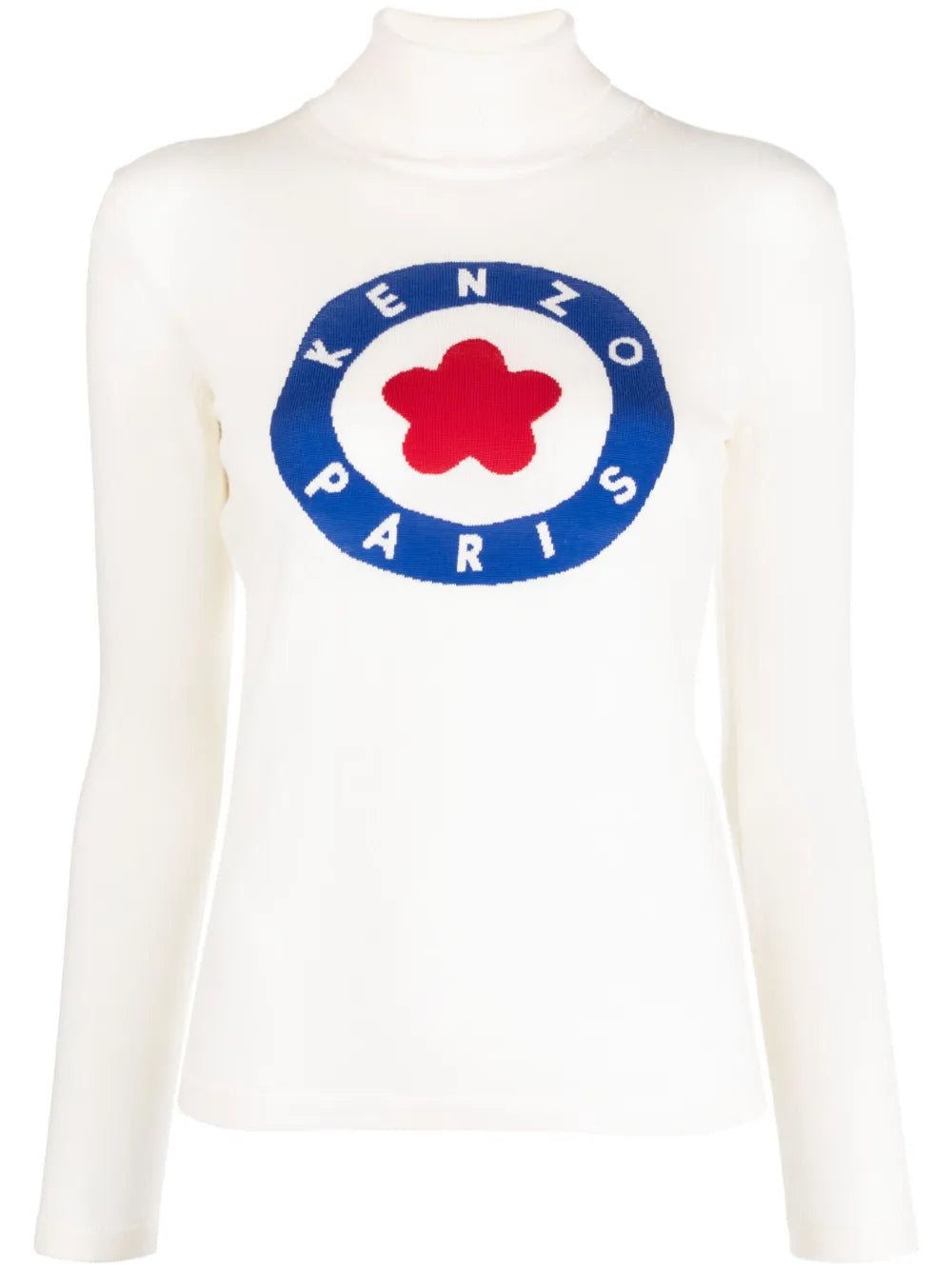 Intarsia-Knit Logo Jumper
