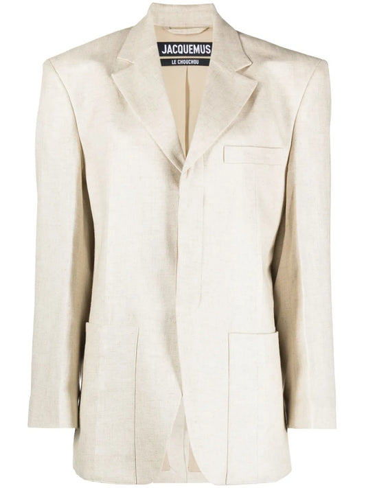 La Veste D'Homme Single-Breasted Blazer