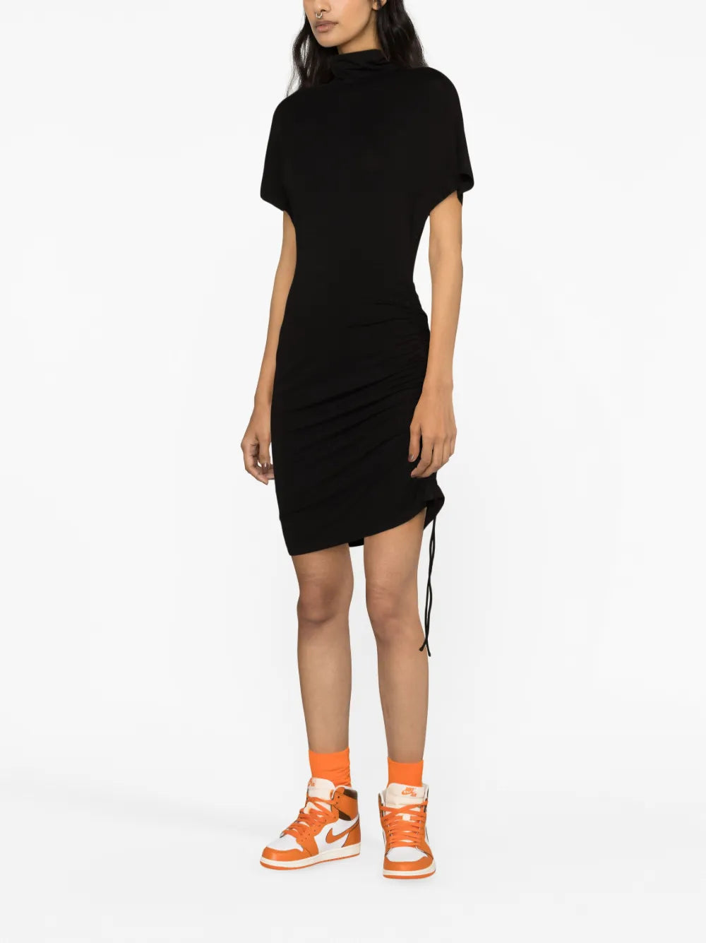 Lya Draped-Design Dress