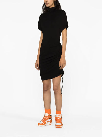 Lya Draped-Design Dress