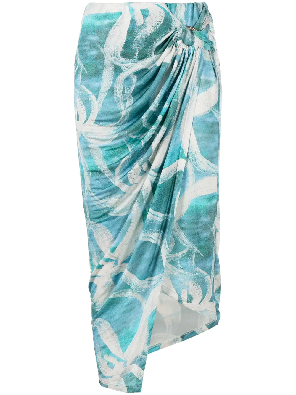 Asymmetric Midi Skirt