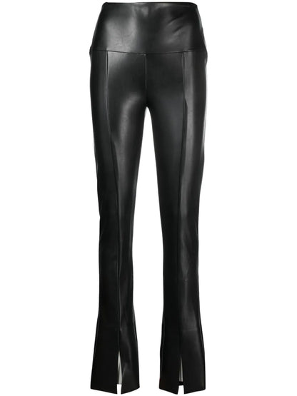 Faux-Leather Skinny Trousers