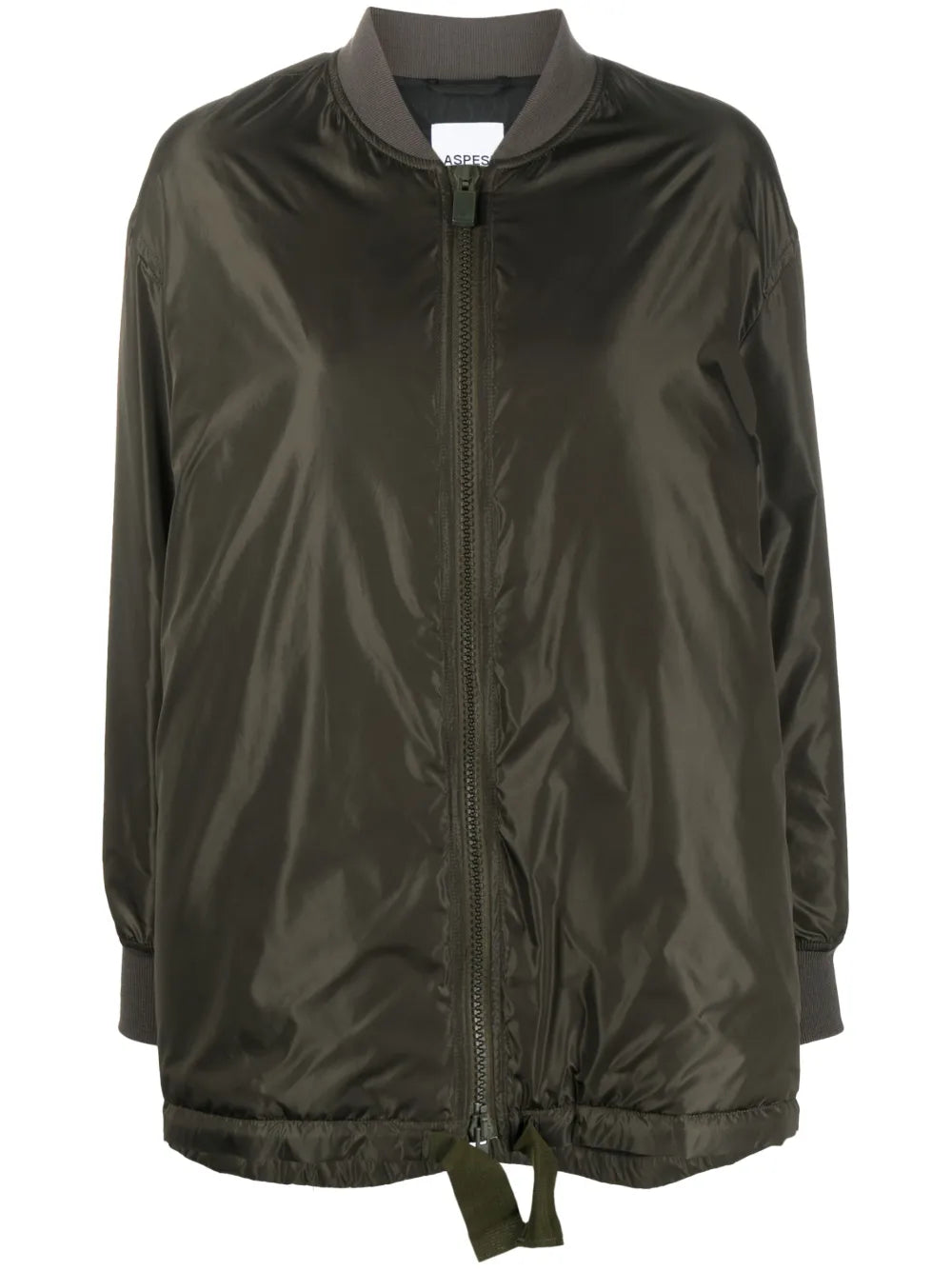 Drawstring Padded Bomber Jacket