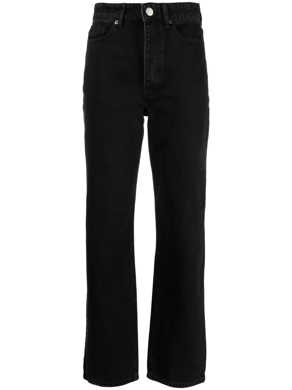 Straight-Leg Organic-Cotton Jeans
