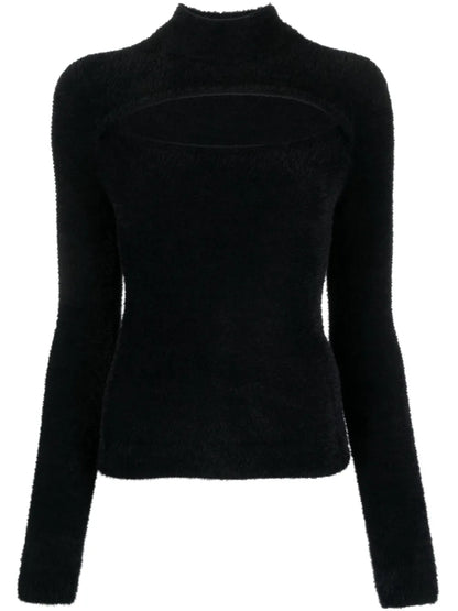 Mayers Faux-Fur Cut-Out Jumper