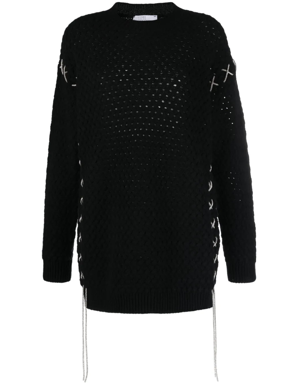 Open-Knit Merino-Cashmere Jumper