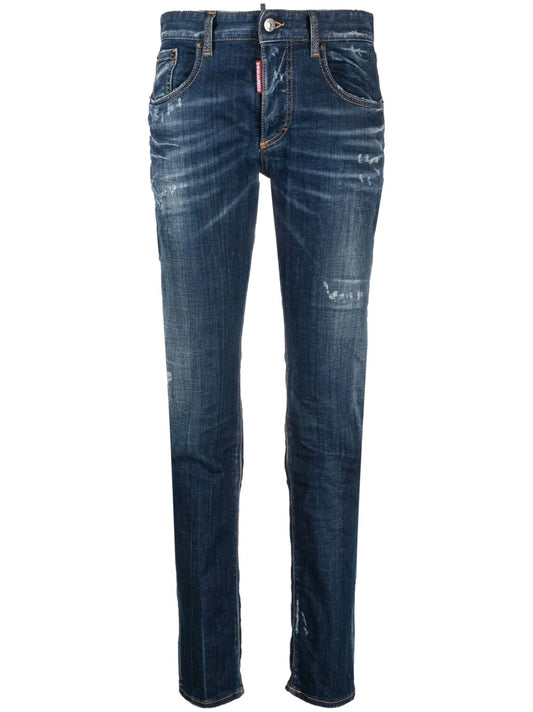 24/7 Distressed Skinny Jeans