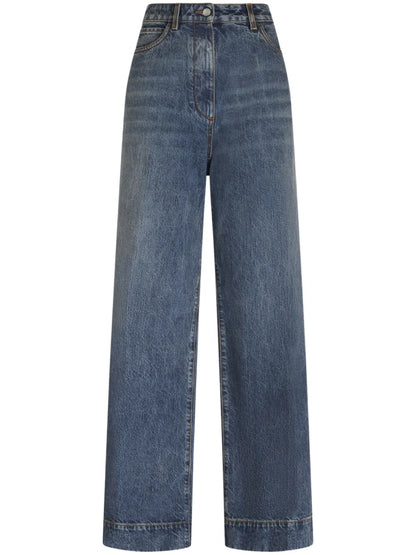 High-Rise Flared Jeans