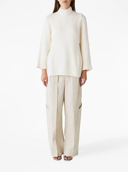 Escapee Layered High-Neck Jumper