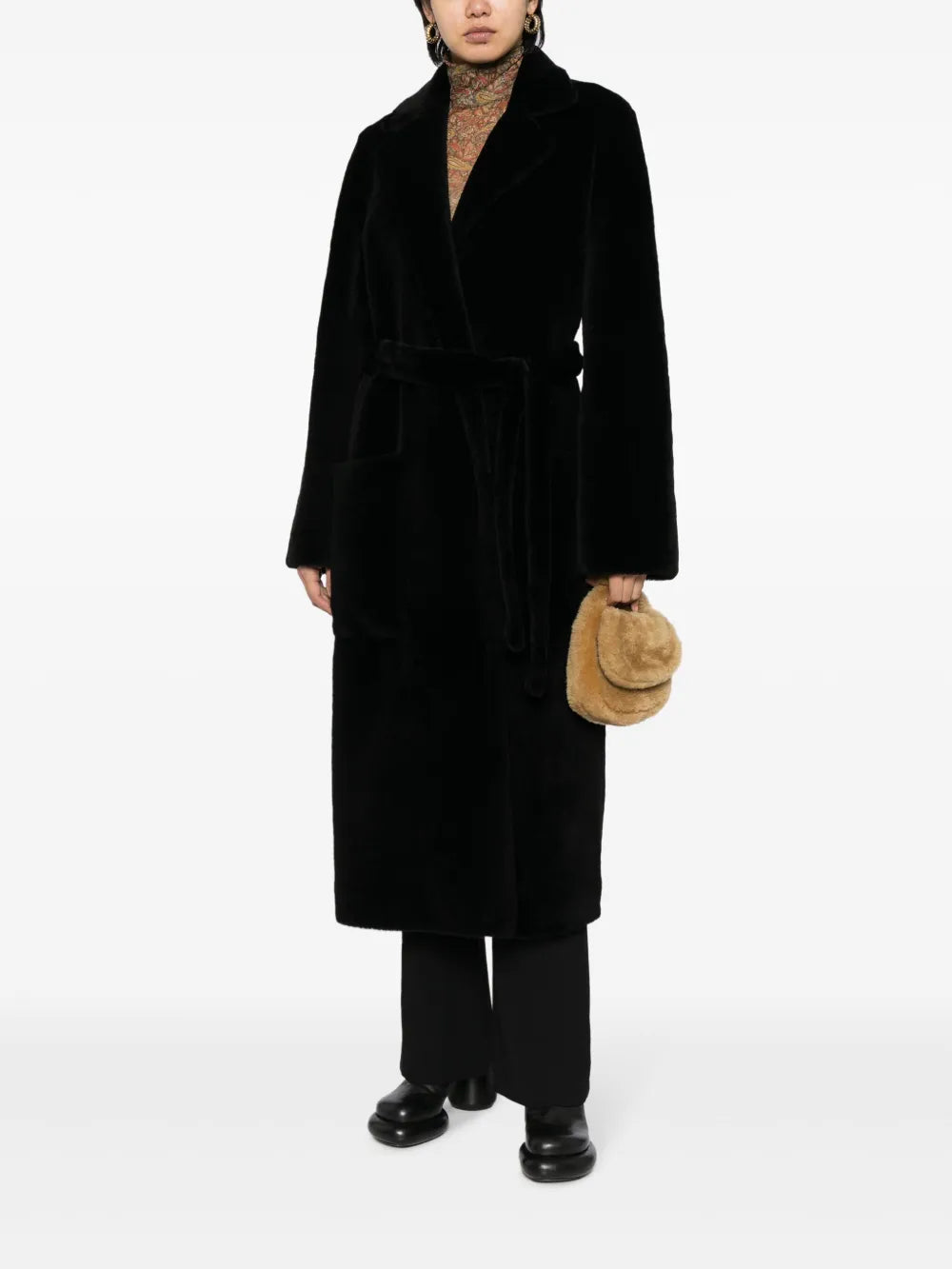 Reversible Shearling Coat