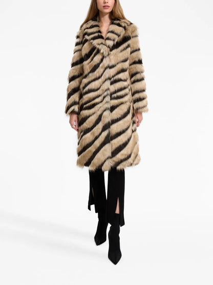 Bengal Kiss Faux-Fur Coat