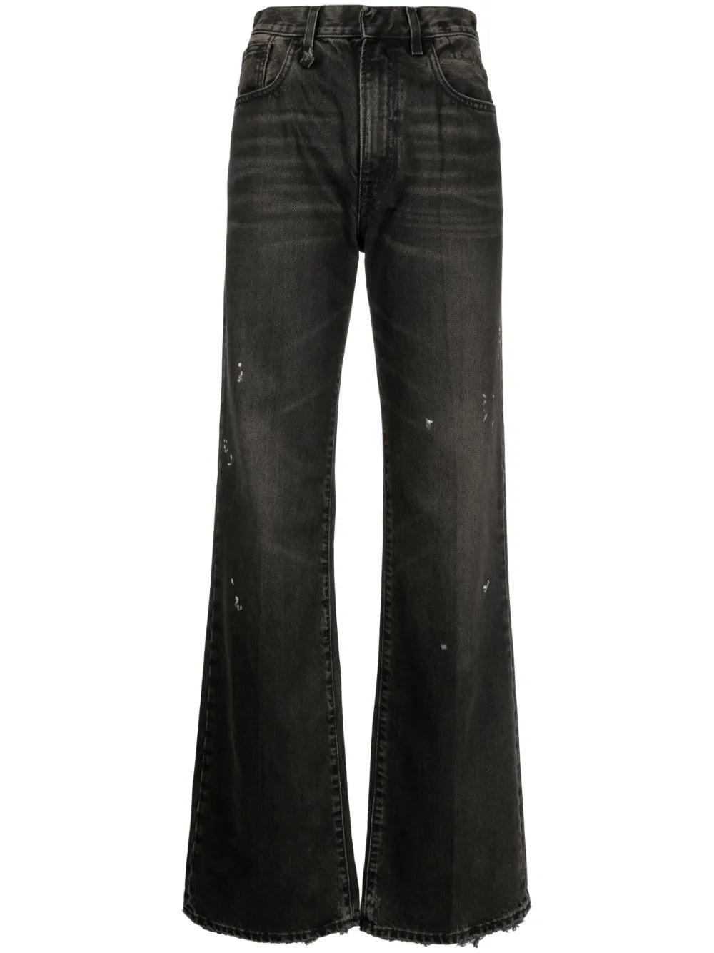 Paint-Splatter Detail Jeans