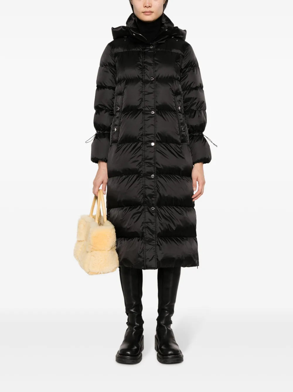 Padded Feather-Down Coat