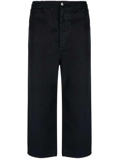 Kobes Straight-Leg Cropped Jeans