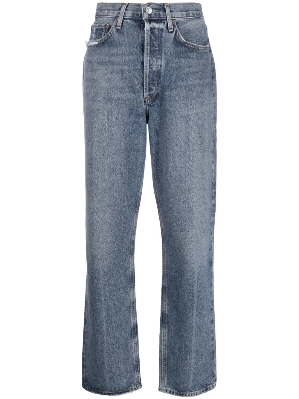 90S Pinch Waist Straight-Leg Jeans