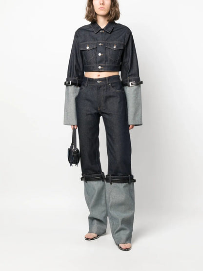 Cropped Denim Jacket